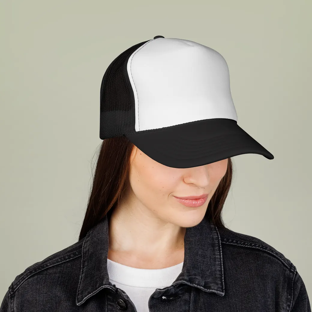 Custom logo hat preview
